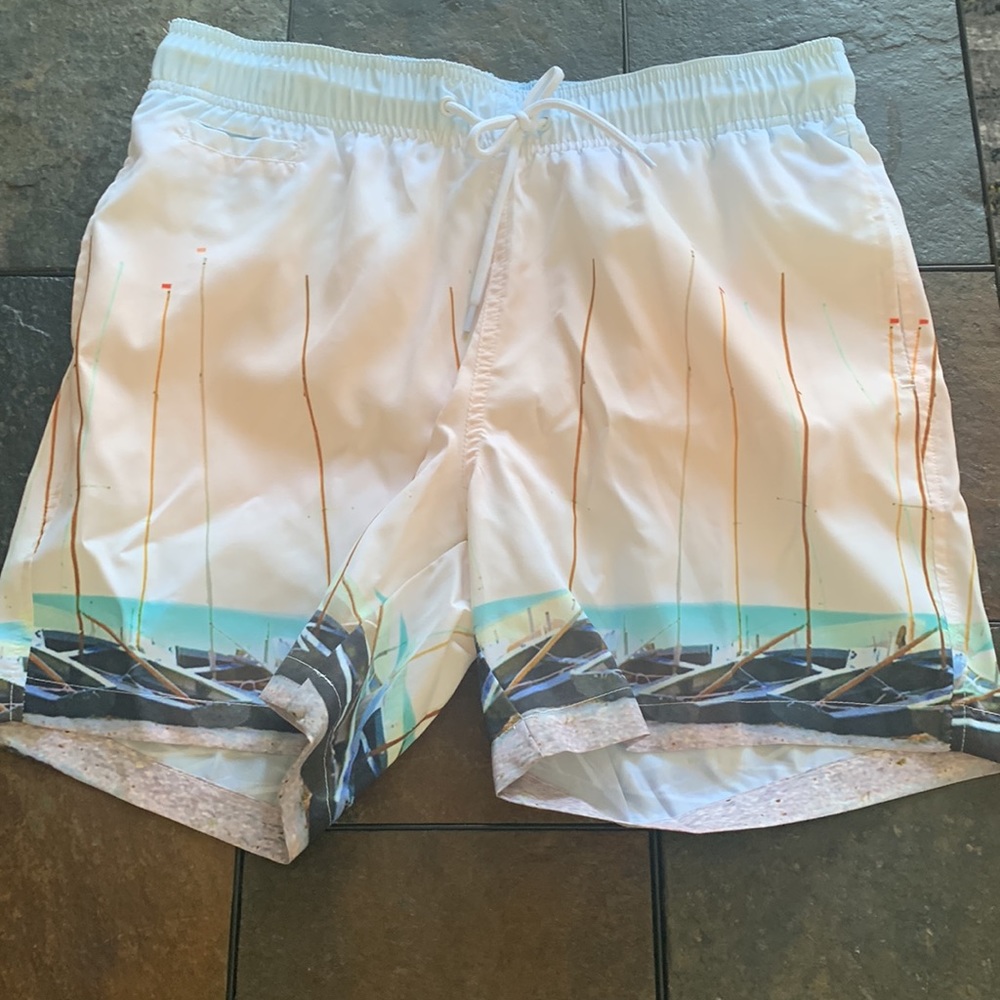 Black Brown 1826 Swim Trunks